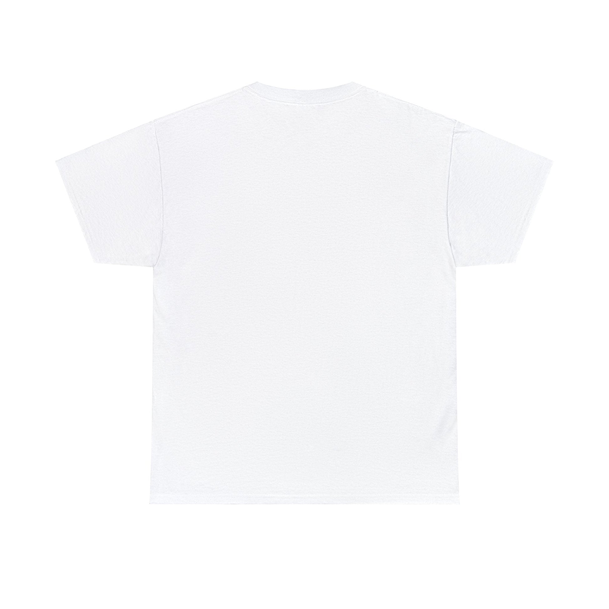 "Unisex Heavy Cotton Tee with Enchanting Watercolor Fox Desig - Flow-inkT-Shirt